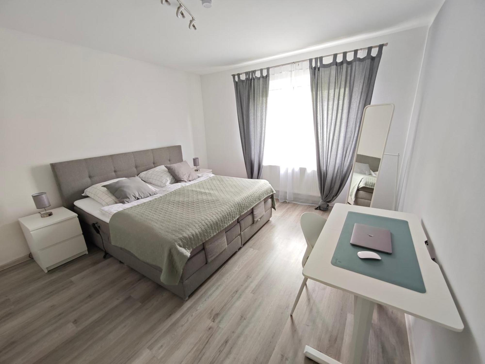 Fh-Naehe: Modernes Apt Mit Balkon Hof  Kültér fotó